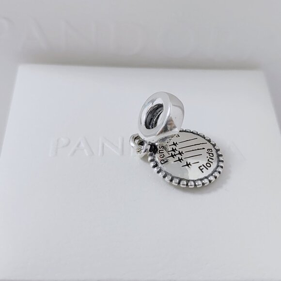 Pandora Pensacola Florida Exclusive Dangle Charm Bracelet Charm S925 Silver - Picture 4 of 8